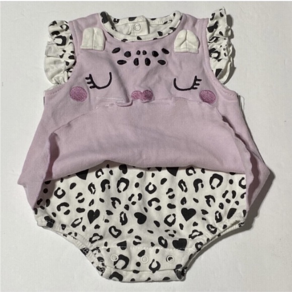 Mixed brand Baby girl 5 piece cat/kitty bundle 0-6 months - Picture 15 of 16